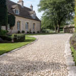 pea gravel landscaping