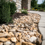 river rocks for landscaping