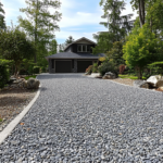 gravel driveway